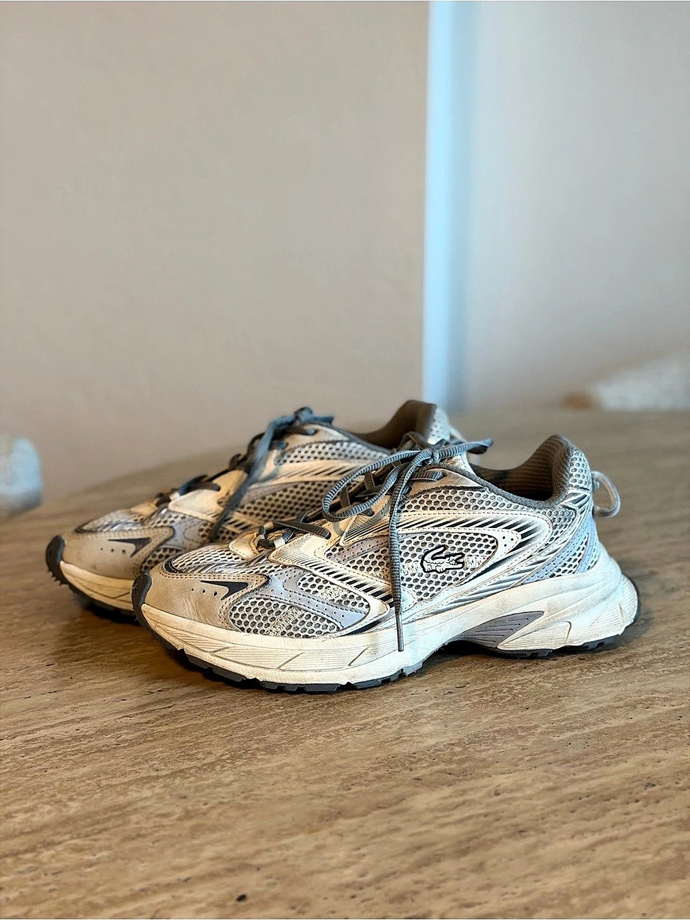 Lacoste Spinor Sneakers Women's White & Gray Sneakers